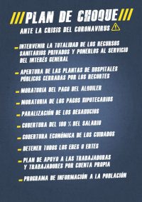 Plan de Choque ante la crisis del Covid19 - Sindicato de Inquilinas e ...