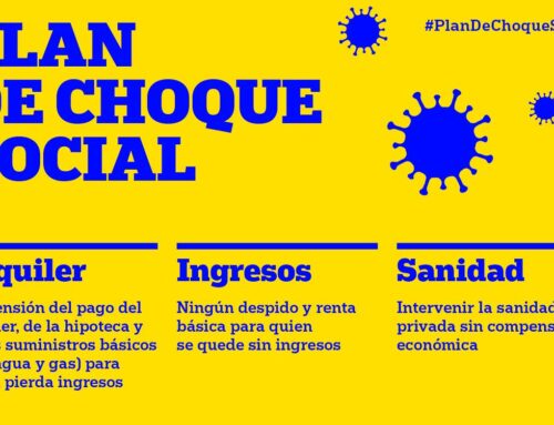 Comunicado #PlanChoqueSocial