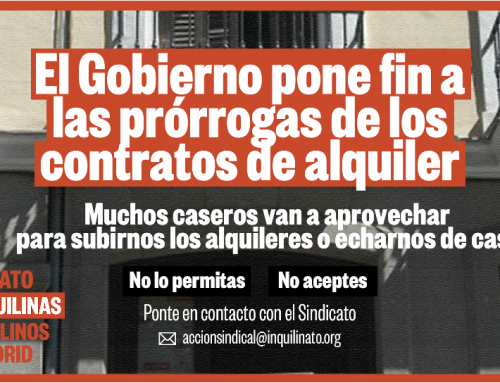 El Gobierno pone fin a las prórrogas de los contratos de alquiler y deja desprotegidas a miles de inquilinas en toda España