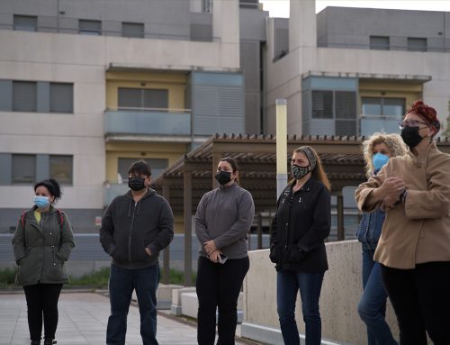 Más de 50 vecinas de Pinto y Vallecas se quedan en sus casas ante las subidas abusivas de Caixabank