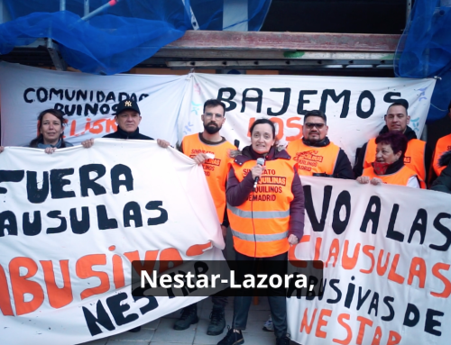 Cientos de inquilinas nos plantamos contra las cláusulas abusivas de Nestar y amenazamos con una huelga de alquileres