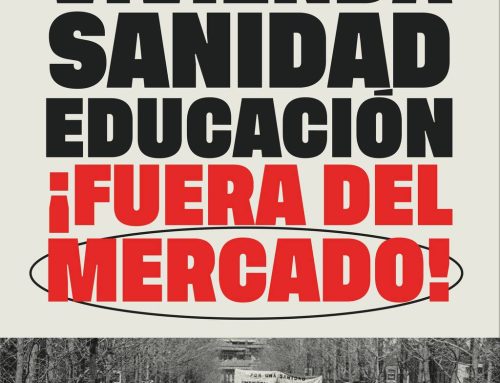 Vivienda, sanidad y educación fuera del mercado