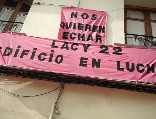 Nuevo bloque en lucha en Arganzuela: las vecinas de General Lacy, 22 se unen al Sindicato. “Es su Madrid o el nuestro”